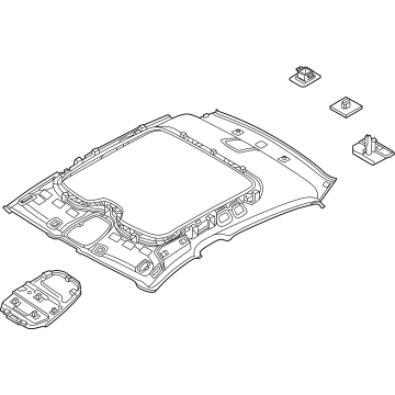 Volvo 32403786 Headlining 32403786 Volvo Headlining Illustration 1 of 1