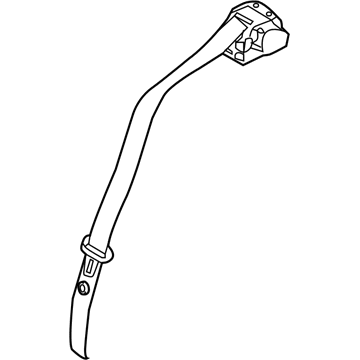 Volvo 32149140 Seat Belt 32149140 Volvo Seat Belt Illustration 1 of 1