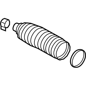 Volvo EC40 Power Steering Cylinder Boot Kit - 32333942