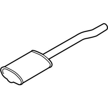 Volvo S90 Exhaust Pipe - 31478412