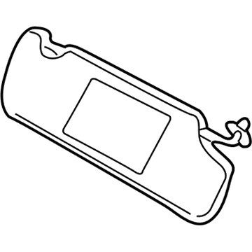 Volvo V40 Sun Visor - 30652190