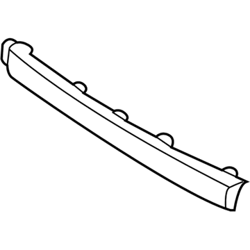 Volvo 9484229 Center Molding 9484229 Volvo Center Molding Illustration 1 of 1