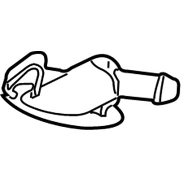 Volvo C30 Windshield Washer Nozzle - 30661088