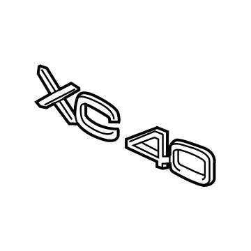 Volvo XC40 Emblem - 31457467