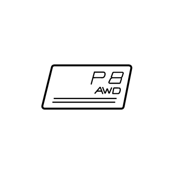 Volvo XC40 Recharge Emblem - 32285895