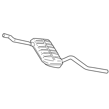 Volvo Exhaust Pipe - 31372150