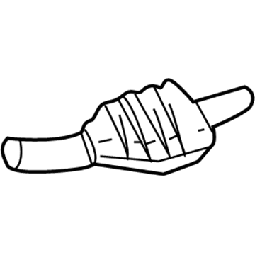 Volvo S70 Exhaust Pipe - 31372156