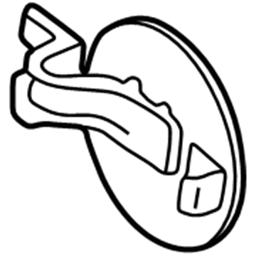 Volvo C70 Fuel Door - 8618231