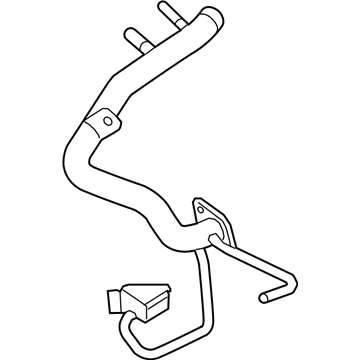 32441023 Volvo Inlet Pipe Illustration 1 of 1