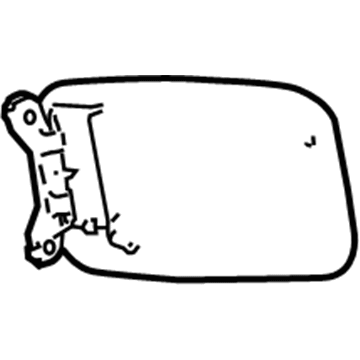 Volvo V50 Fuel Door - 30779920