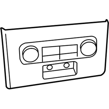 39869676 Volvo Control Switch, Black Illustration 1 of 1