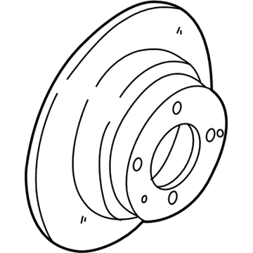 Volvo 850 Brake Rotor - 31262090