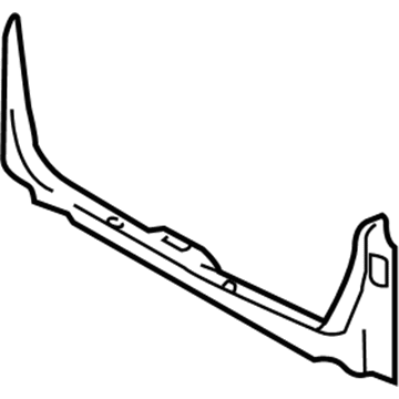 Volvo 30754445 Rear Panel Trim 30754445 Volvo Rear Panel Trim Illustration 1 of 1