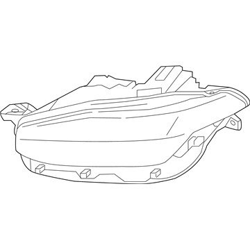 Volvo XC90 Headlight - 31655785