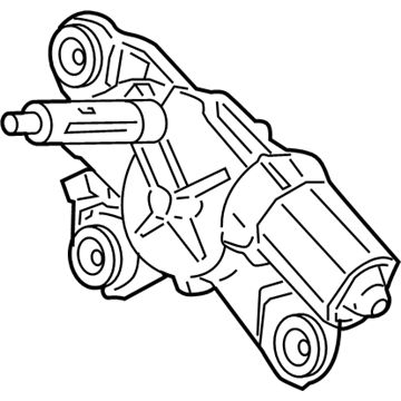 Volvo V50 Wiper Motor - 31218473