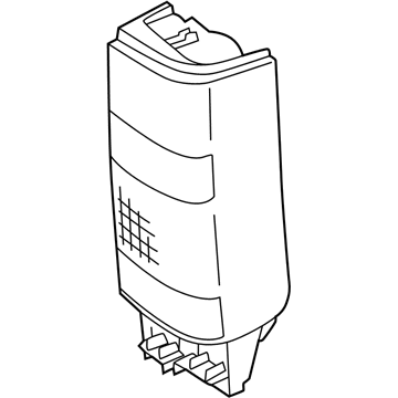 Volvo 850 Tail Light Lens - 3512432