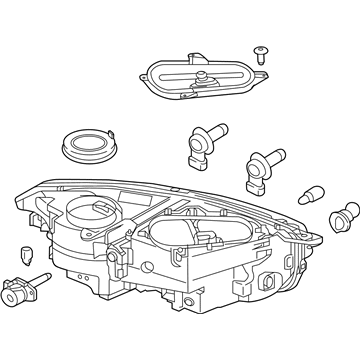 Volvo XC90 Headlight - 31353140