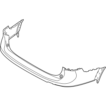 Volvo V90 Cross Country Bumper Cover - 40008861