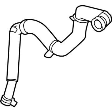 Volvo XC40 Recharge Coolant Reservoir Hose - 32382004