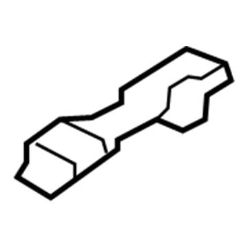 31416335 Volvo Rear Bracket, Driver Side Illustration 1 of 1