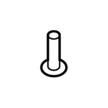 988893 Volvo Front Bracket Screw Illustration 1 of 1