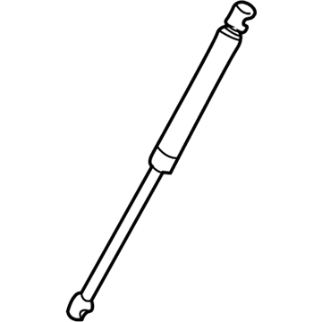 Volvo C70 Liftgate Lift Support - 9485706