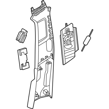 Volvo EX90 Pillar Panels - 32409466