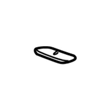 Volvo 9195606 Sunvisor Cover, Gray 9195606 Volvo Sunvisor Cover, Gray Illustration 1 of 1