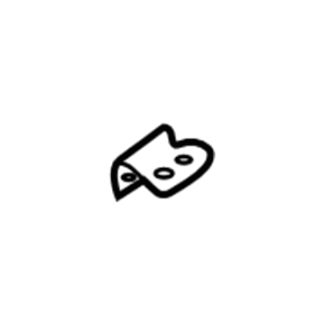 Volvo 6841465 Side Cover Bracket, Driver Side 6841465 Volvo Side Cover Bracket, Driver Side Illustration 1 of 1