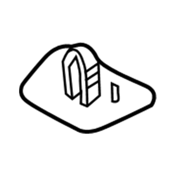 Volvo 9478342 Headliner Clip, Gray 9478342 Volvo Headliner Clip, Gray Illustration 1 of 1