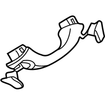 Volvo 9478381 Grip Handle, Gray 9478381 Volvo Grip Handle, Gray Illustration 1 of 1