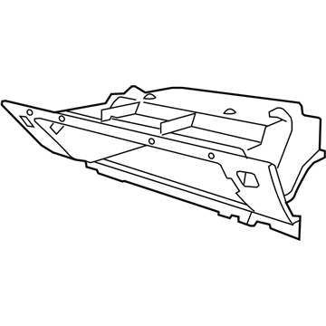 Volvo S80 Glove Box - 31417416