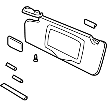 Volvo S60 Sun Visor - 39985775