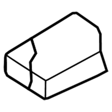 Volvo 39893022 Armrest Cover, Beige 39893022 Volvo Armrest Cover, Beige Illustration 1 of 1