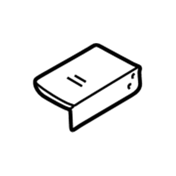 Volvo 30697092 Armrest 30697092 Volvo Armrest Illustration 1 of 1