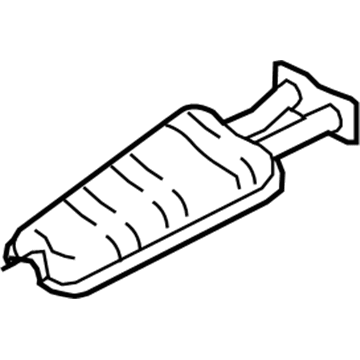 Volvo XC70 Exhaust Pipe - 31338363