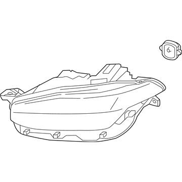 Volvo XC90 Headlight - 31395941