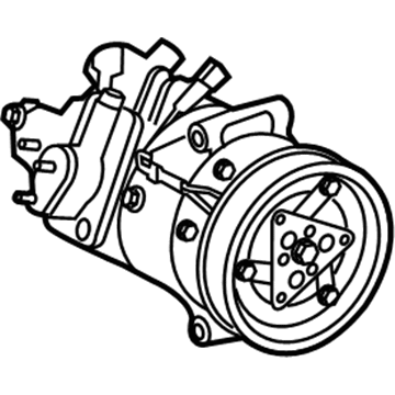 Volvo 36050839 Compressor 36050839 Volvo Compressor Illustration 1 of 1
