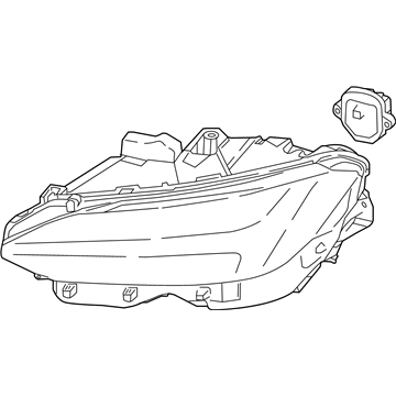 Volvo S90 Headlight - 31446499