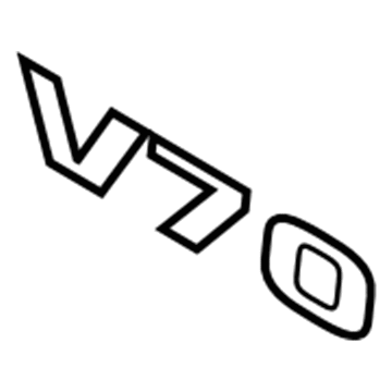 Volvo V70 Emblem - 9483064