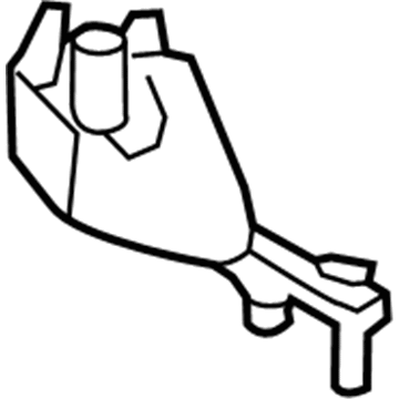 31439820 Volvo Auxiliary Radiator Upper Bracket Illustration 1 of 1
