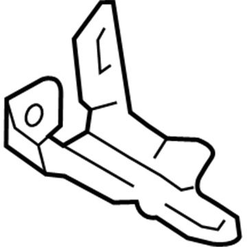 Volvo 31474649 Auxiliary Radiator Lower Bracket 31474649 Volvo Auxiliary Radiator Lower Bracket Illustration 1 of 1