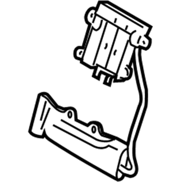 Volvo 32403273 Lumbar Support 32403273 Volvo Lumbar Support Illustration 1 of 1