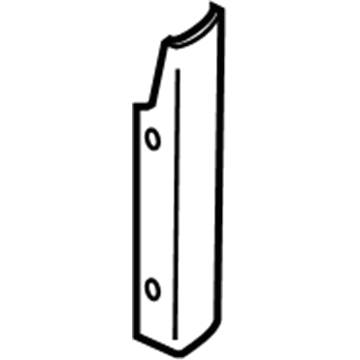 Volvo 8659865 Lower Seal, Driver Side 8659865 Volvo Lower Seal, Driver Side Illustration 1 of 1