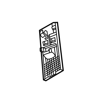 Volvo 80011023 Belt Guide 80011023 Volvo Belt Guide Illustration 1 of 1