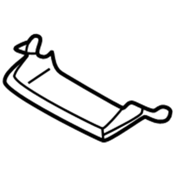 9190725 Volvo Lower Shield Protector Illustration 1 of 1