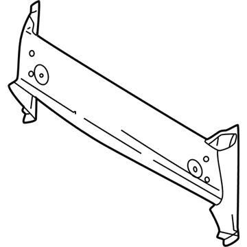 Volvo 30698664 Air Shield 30698664 Volvo Air Shield Illustration 1 of 1