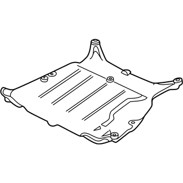 Volvo 8624664 Splash Shield 8624664 Volvo Splash Shield Illustration 1 of 1