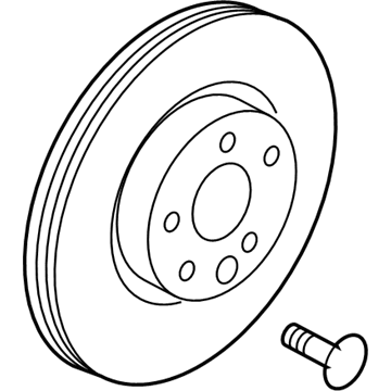 Volvo XC60 Brake Rotor - 31471034