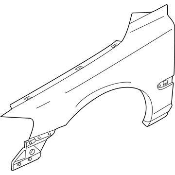 Volvo S60 Fender - 30796493